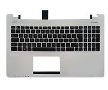 کیبورد لپ تاپ ایسوس S550 مشکی با قاب C نقره ای